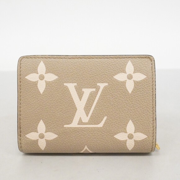 Louis Vuitton Monogram Empreinte Two-Tone Wallet Portefeuille M82370 Tourtere...